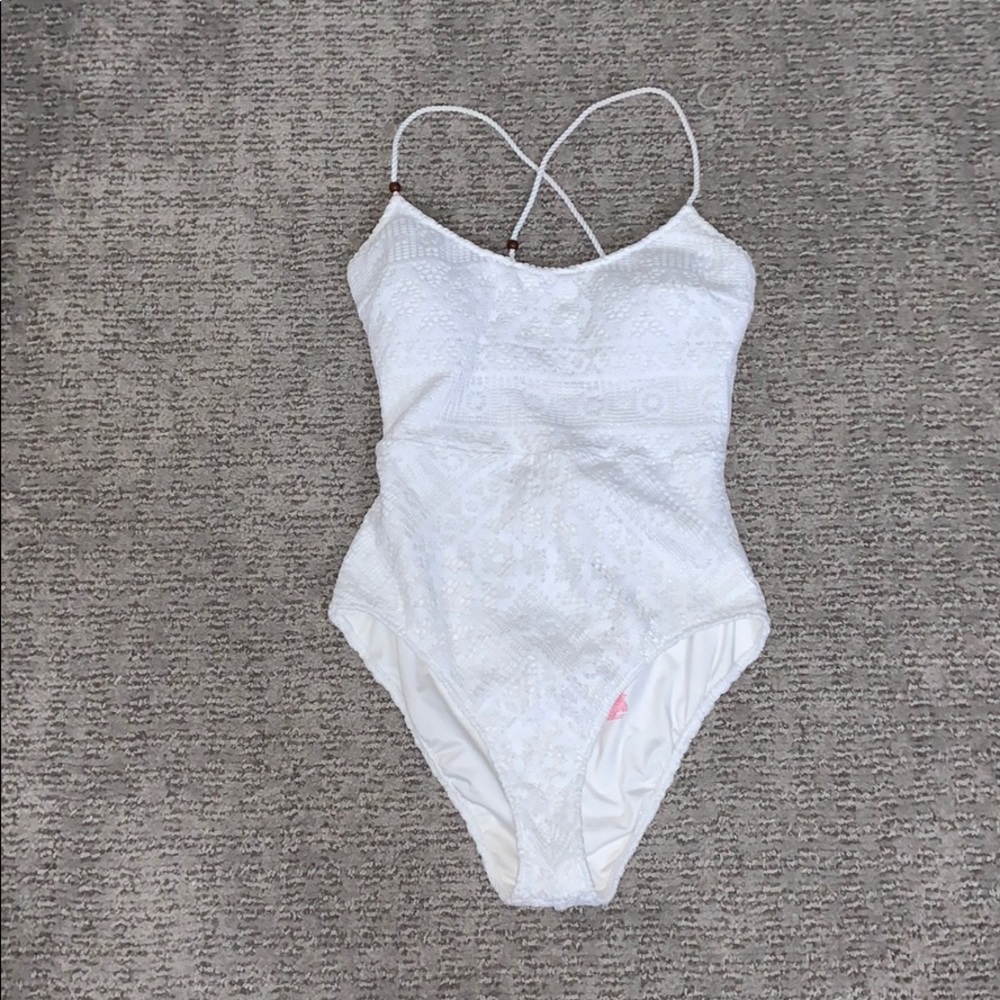 Victoria Secret white swim suit